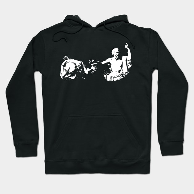 The Death of Socrates by JL David Hoodie by academic-art